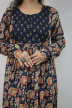 Bagru Print Suit Set with Cotton Dupatta